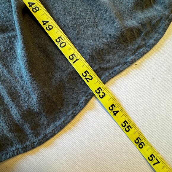 Kori Jumpsuit Overalls Womens Medium Olive Green Cropped Wide Leg Cottagecore - Picture 9 of 14